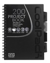 Kołobrulionový kruhový notebook B5 200 strán BLACK CoolPack (94146CP)