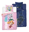 Obliečky pre mládež 140x200 Paw Patrol Sky Everest ružové žiariace v tme