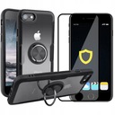 POUZDRO PRSTEŇOVÝ KRYT POUZDRO NA IPHONE 7 / 8 + SKLO
