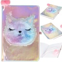 HOLOGRAPHIC NOTEBOOK A5 CAT STARPAK