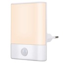 LED NOČNÁ LAMPA SNÍMAČ POHYBU SÚMRAK PRE STIMIENÚ ZÁSUVKU