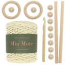 Eco Darček makrama set 5 mm + príslušenstvo + box