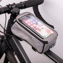 Vodotesná taška na bicykel s držiakom na telefón