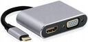 HUB USB-C ADAPTÉR 4k HDMI VGA ADAPTÉR