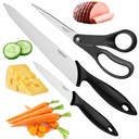 Sada 2 kuchynských nožov FISKARS Essential nožníc
