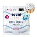 Bobini Baby kapsule na pranie, biele, 24 ks.