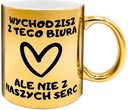ZLATÝ HRNČEK DARČEK ROZLÚČKA PRIATEĽA Z PRÁCE + ZADARMO