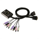 ATEN 2-portový USB DVI/audio KVM prepínač CS682