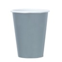 Strieborné papierové poháre 250 ml / 8 ks.