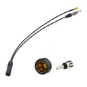 DAB + anténny splitter SMB rádiový adaptér