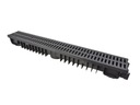Žľab a žľab B125 1000 mm lineárna drenáž