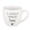 300 ml šálky - pre milovníkov zvierat - s vlasmi chutí lepšie