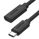 Unitek USB-C 3.1 10Gbps PD 4K 60Hz predlžovací kábel 1m
