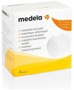 MEDELA Opätovne použiteľné prsné vložky 4 ks