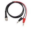 Káblový kábel pre OSCILLOSCOPE BNC 2x banánky (3804a