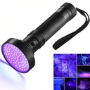 ALU UV ŽIAROVKA 100 LED 395NM 18W IPX4 JANTAROVÝ DETEKTOR Klimatické tvrdenie