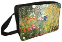Kvetinová záhradná taška cez rameno od Gustava Klimta