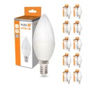 LED žiarovka SW 1,5W E14 10x neutrálna biela