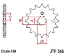 Jt ozubené koleso predné 560 16 Kx 65/80/85 56016 Jt 420 +2