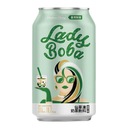 Lady Boba Bubble Milk Tea Grass Jelly drink 315ml