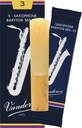 3 Vandoren Classic Blue barytónový saxofónový plátok