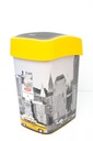 VYKLÁPACÍ KOŠ PACIFI NEW YORK 25L ODPADOVÝ KOŠ