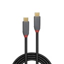 Kábel USB 3.2 LINDY Typ C/C M/M Anthra Line PD 3.0 1,5 m čierny