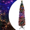 VidaXL umelý úzky vianočný stromček so stojanom 180 cm