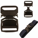 Pripútaná spona 40 mm rýchla clip čierna roho
