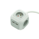 4G 2USB POWER STRIP ALEA POWER 1,4M BRENNEN