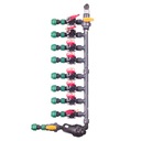Zavlažovacia súprava 8 sekcií Solenoidové ventily Filter