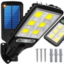 VÝKONNÁ LED SOLARNÁ LAMPA, SENZOR POHYBU A SMÚMANIA