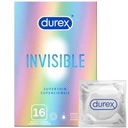 DUREX INVISIBLE - NAJTENŠIE kondómy - 16 ks