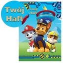 Teplá flísová deka na jeseň Paw Patrol Chase Marshall Rubble + VÝŠIVKA MENA