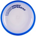 Frisbee vrhací kotúč AEROBIE Superdisc Blue