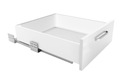SevrollBox Slim zásuvka, tenká strana, biela 400 H116
