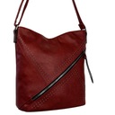 Dámska kabelka Burgundy Messenger Bag A5 Bag