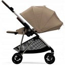 CYBEX MELIO Ľahký kočík SEASHELL BEIGE, taupe rám, béžová