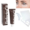 Refectocil Brown sada henna + vločky 100 ks
