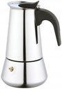 Nerezový kávovar, espresso, 12 šálok, 600 ml, plynová indukcia