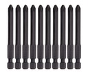 KING TONY Bit bity 1/4 PHILLIPS PH2 x 50mm 10ks.
