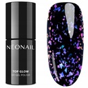 NEONAIL Top Glow VIOLET Aurora Flakes 7,2 ml