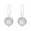 2 ks sitko MEDARBETARE - nerez 8 cm
