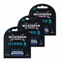 Wilkinson Hydro 5 Regular na holenie 4 x 3 kazety
