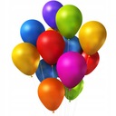 BIG pastelové farebné balóny 25ks narodeniny 1-99