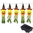Inteligentné blikanie halloweenskej tekvicovej lampy