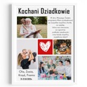 DARČEK KU DŇU STARÝCH RODIČOV - FOTOTLAČOVÁ KOLÁŽ PRE STARÝCH RODIČOV RÁM A3