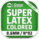 Sensas Rubber Super Latex Colored 1,2 mm