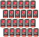 Rafi s hovädzím mäsom ADULT 24 x 400 g pre psov