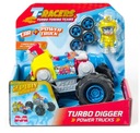 T-RACERS Power Truck Turbo Digger vozidlo + figúrka